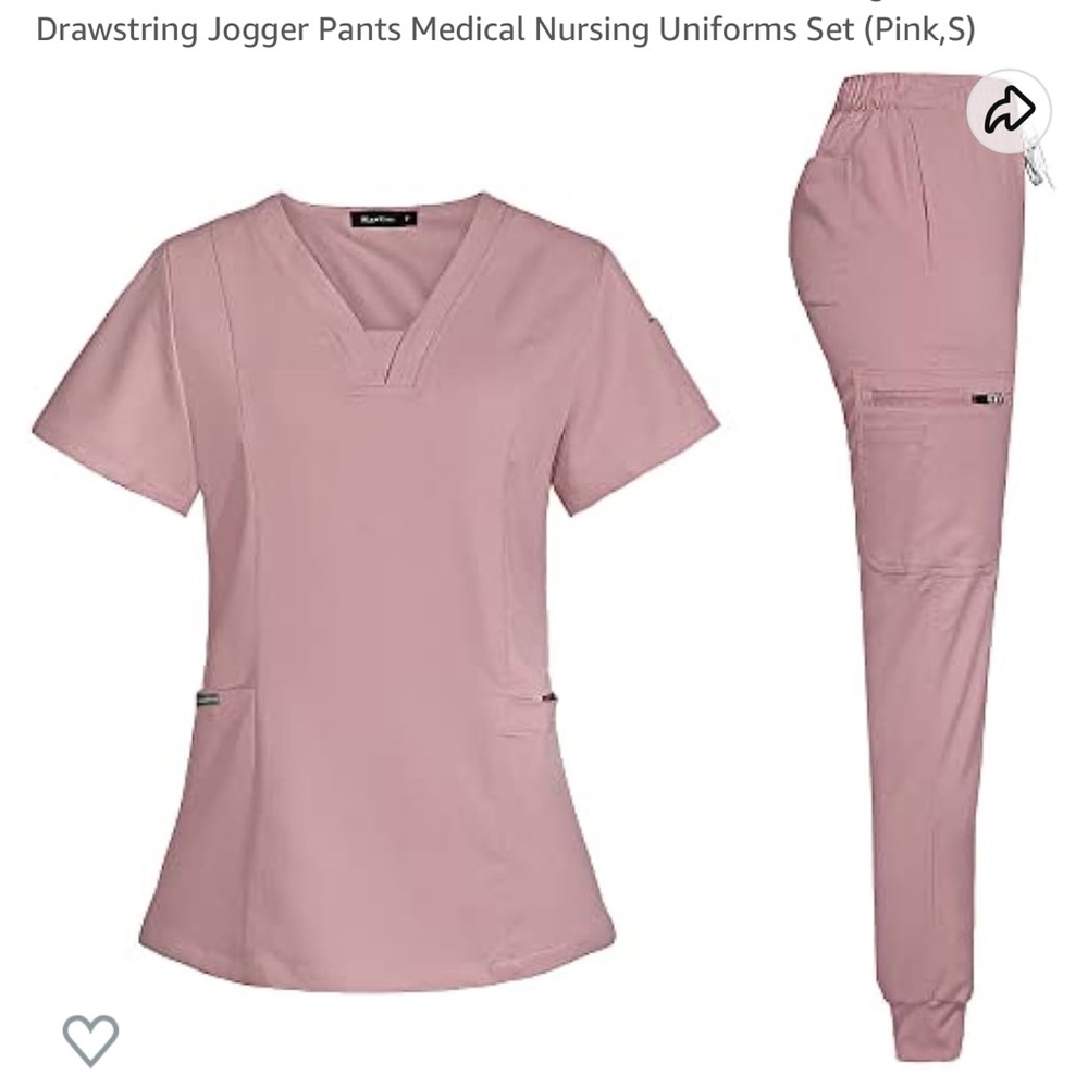 Pink Scrub Brand new I buy this But I never used I don’t like the color